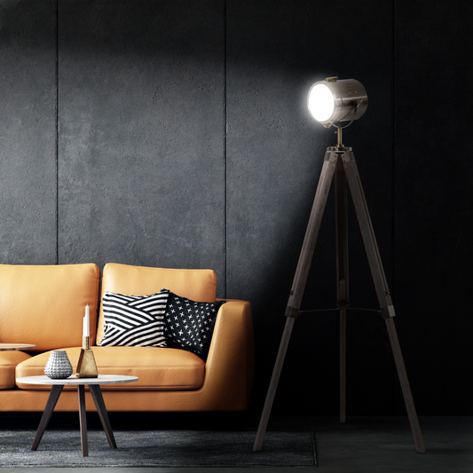 HOMCOM Vintage Tripod Lamp Detail