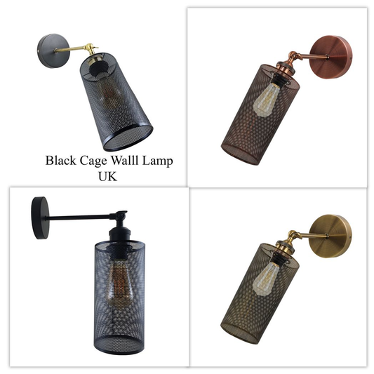 Retro Industrial Wall Light Fitting