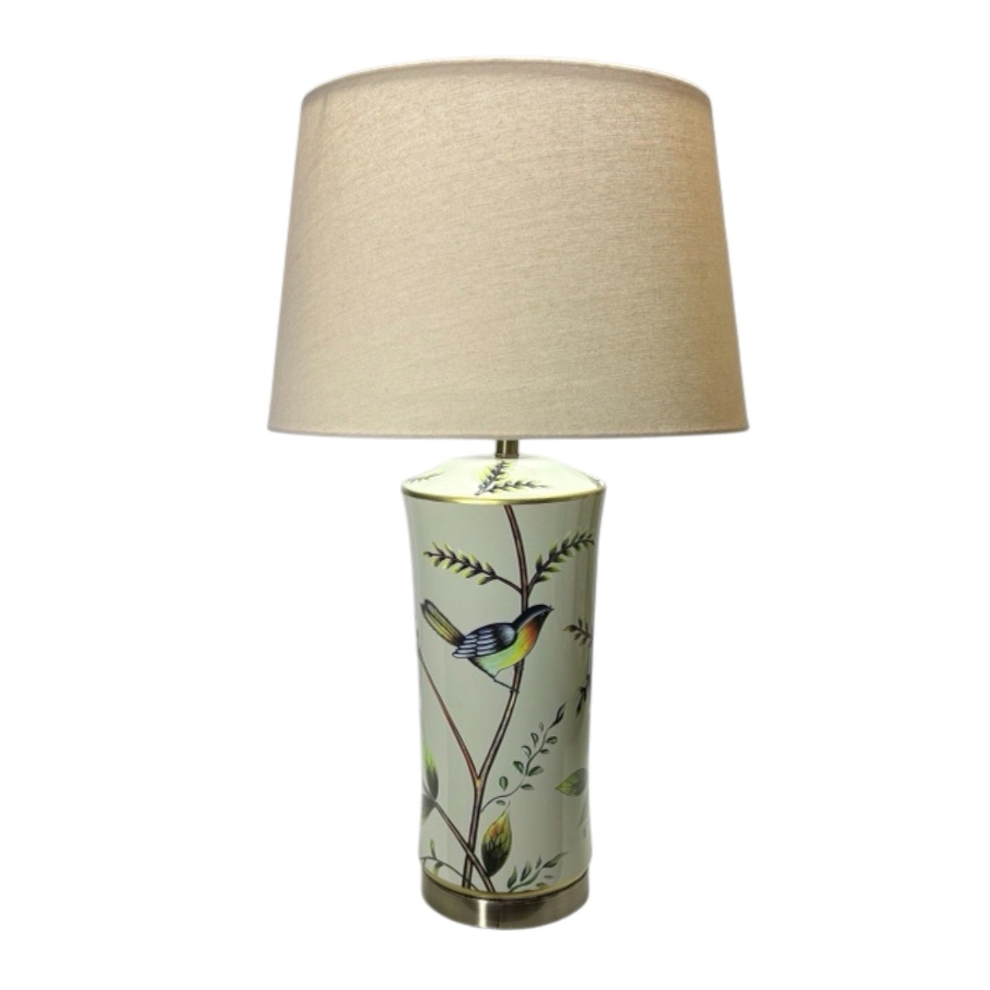 51cm Sage Green Table Lamp and Shade