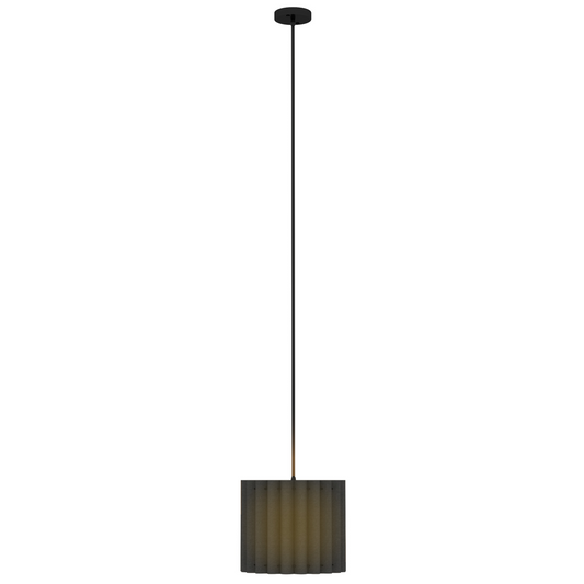 Linen Pendant Light | E27 Ceiling Lampshade for Living Room & Bedroom