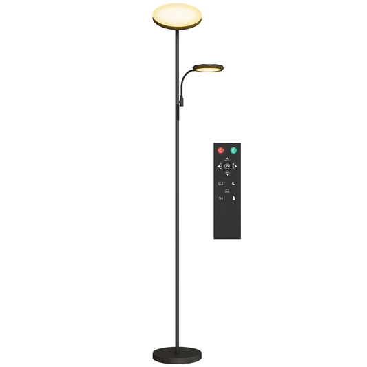 Floor Lamp 4 Scene Modes | Black, Living Room Standing Lamp