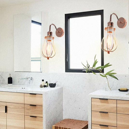 Industrial Rustic Wall Sconce Light